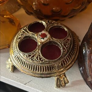 Vintage Hollywood Regency Victorian Lipstick Holder